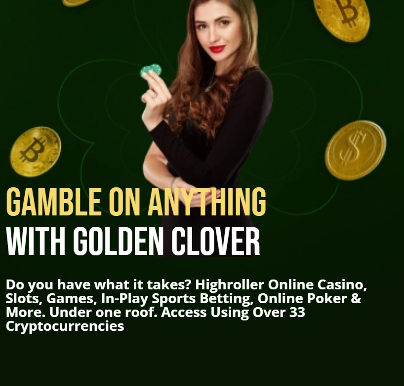 Casino Golden Clover Banner Mobile